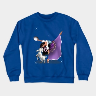 Esmeralda and Djali Crewneck Sweatshirt